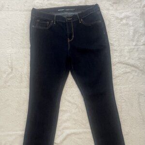 Old Navy Curvy Profile Dark Skinny Jeans - 12R